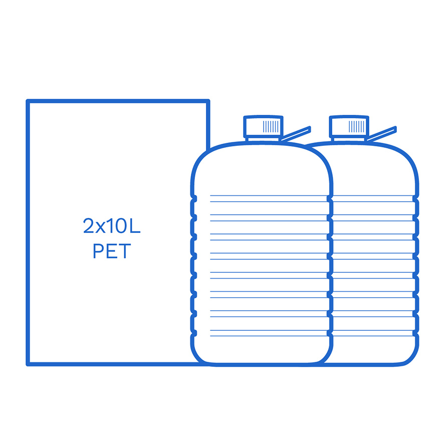 2x10 L PET FSUK Hull