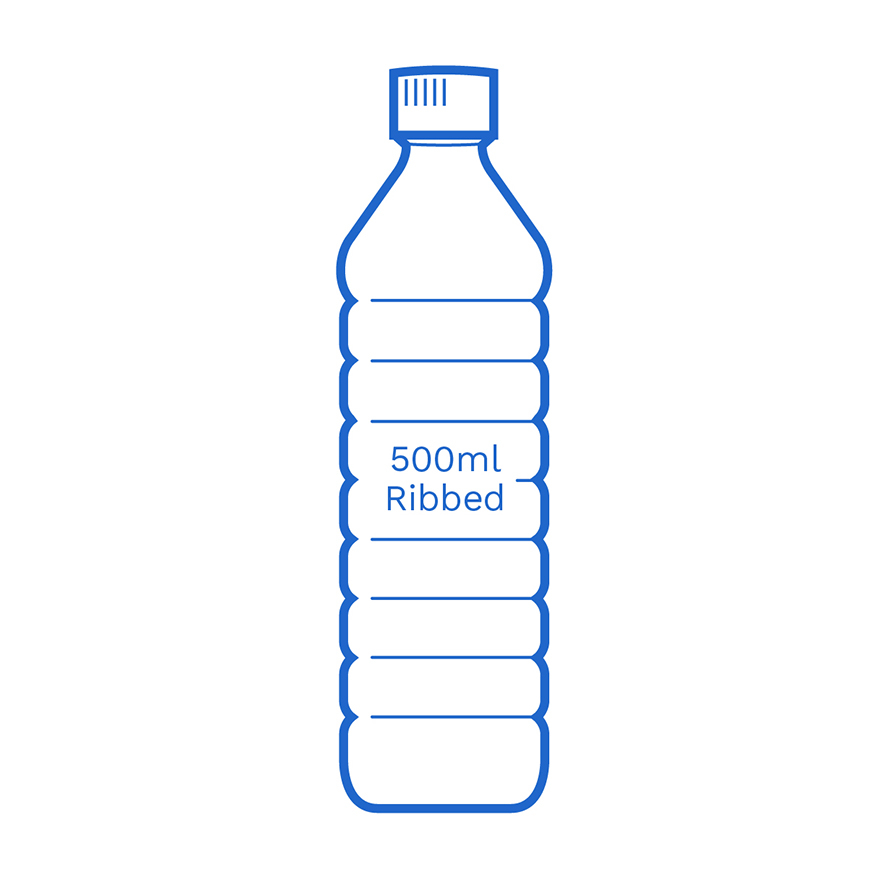 500ml Ribbed FSUK Hull