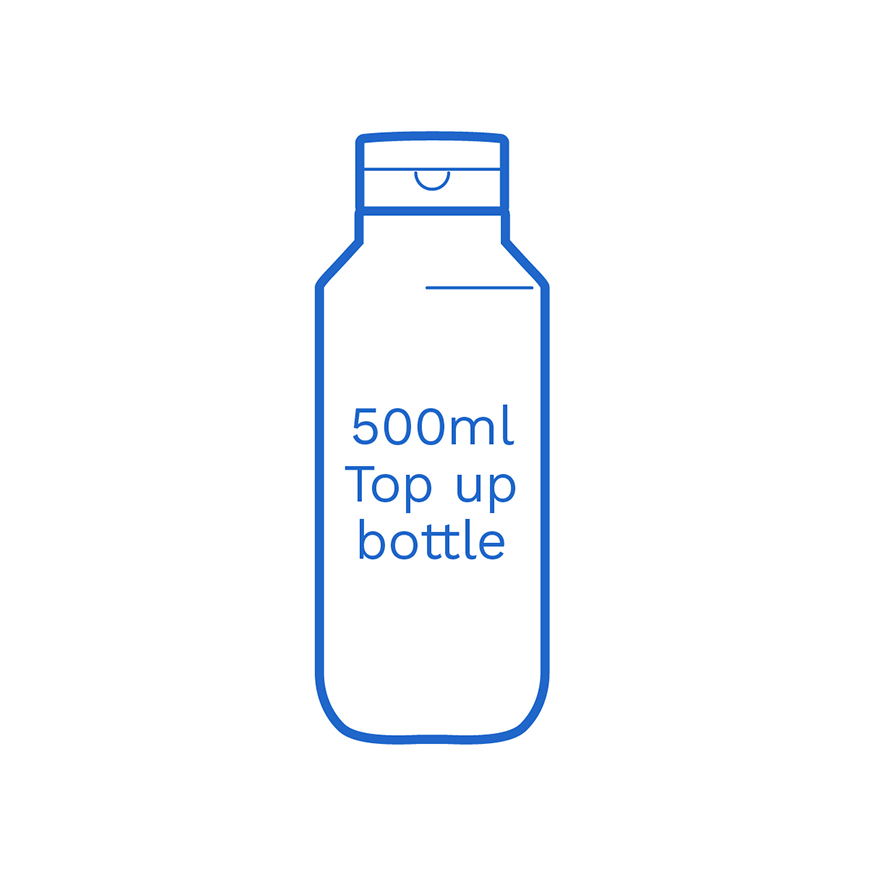 500ml top up bottle FSUK Hastings