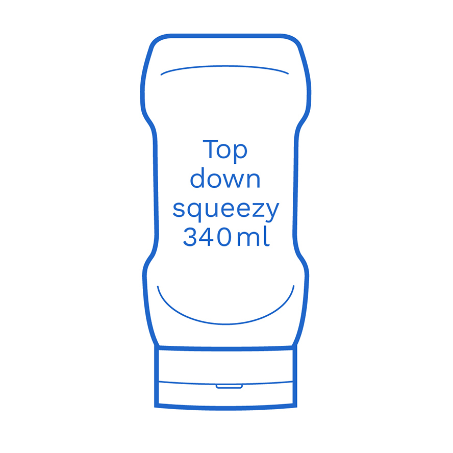 Top down squeezy 340ml FSUK Runcorn