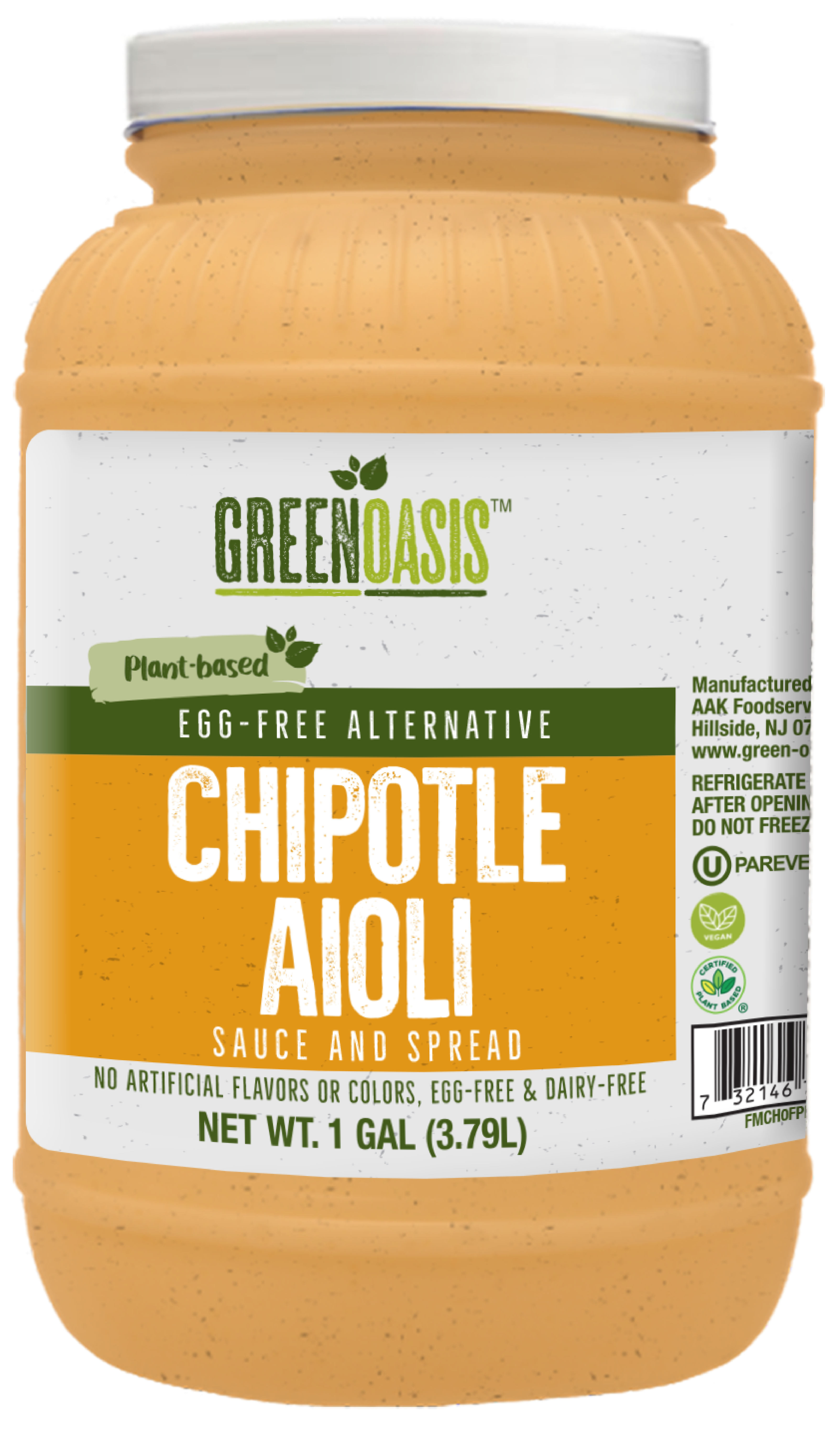 OASIS GREEN CHIPOTLE AIOLI 1 G MOCKUP