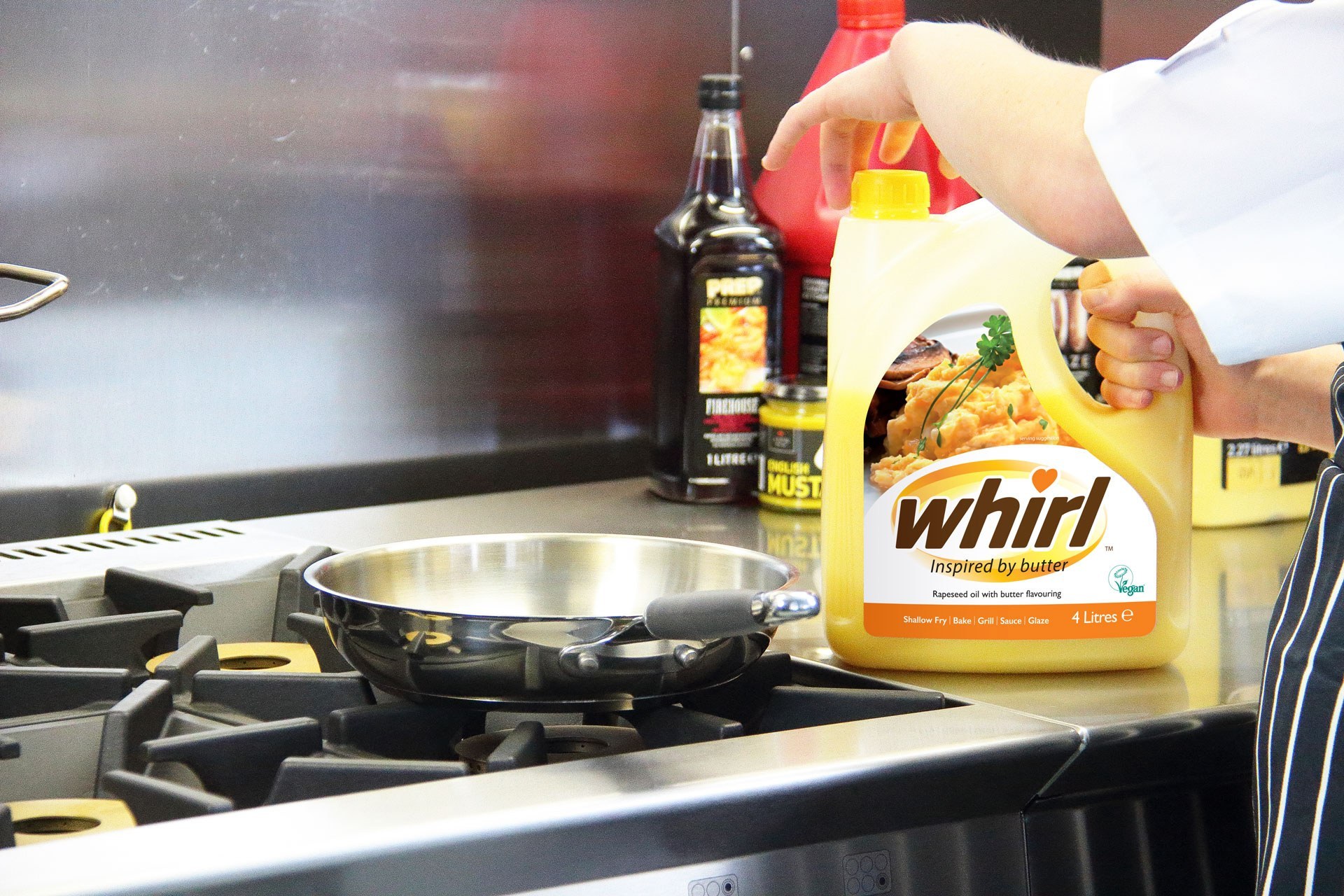 Original Whirl with saucepan PB