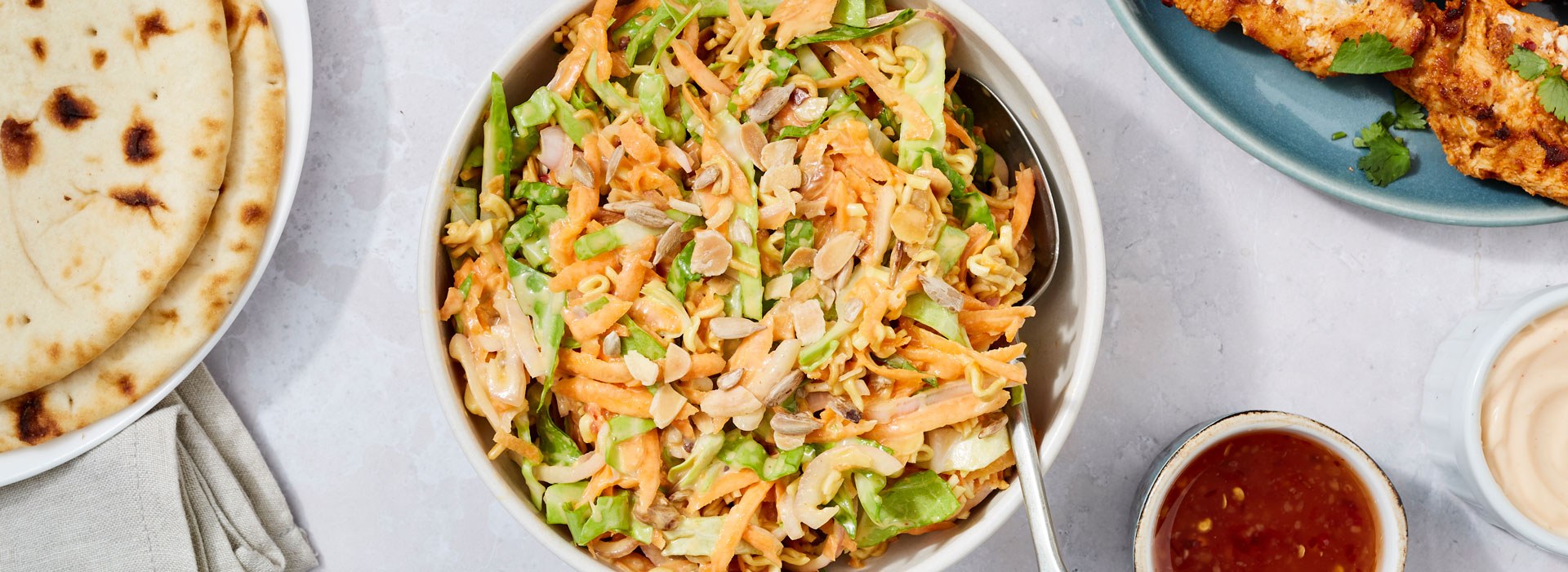 P10652 AAK 199 Spiced Crunchy Noodle Slaw Header