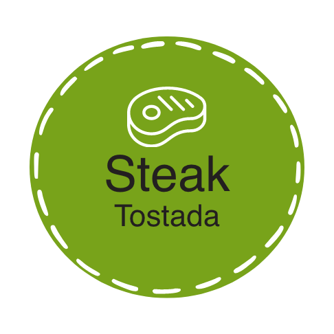 Steak Tostada