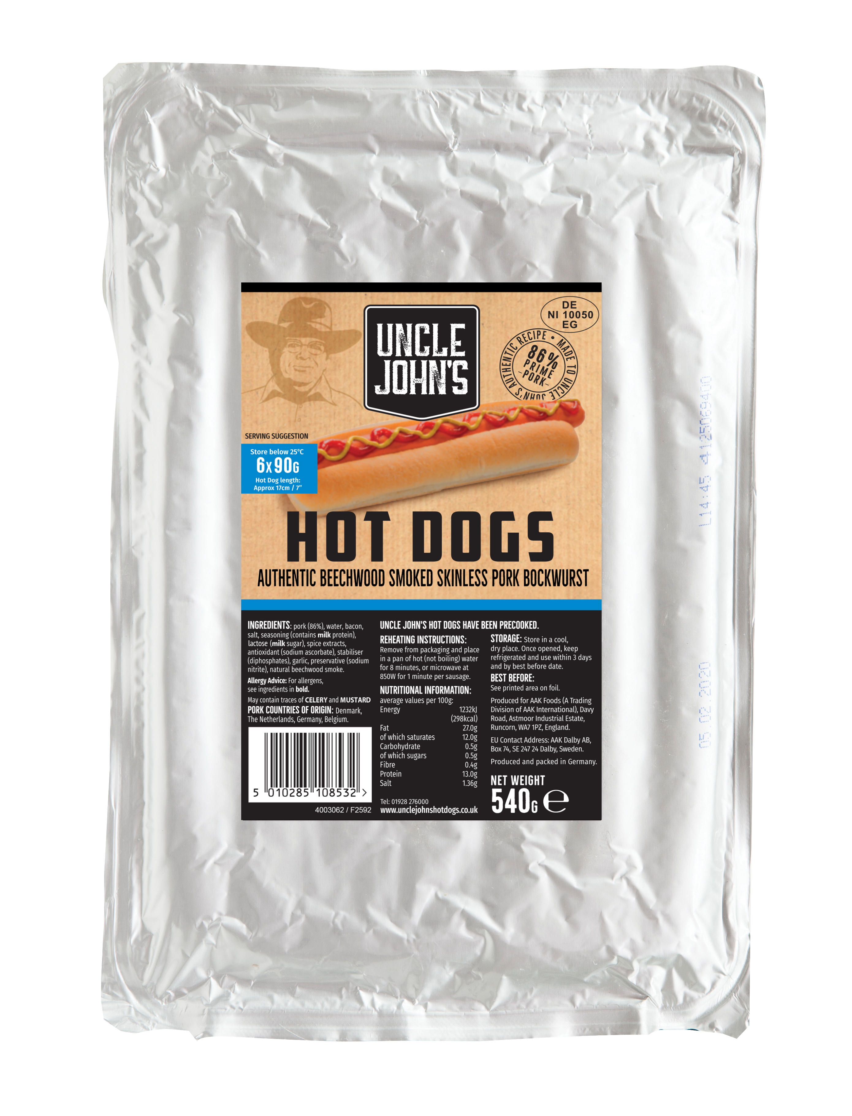 Uncle Johns Bockwurst 6x90g 2023 03 28 134712 rfgt