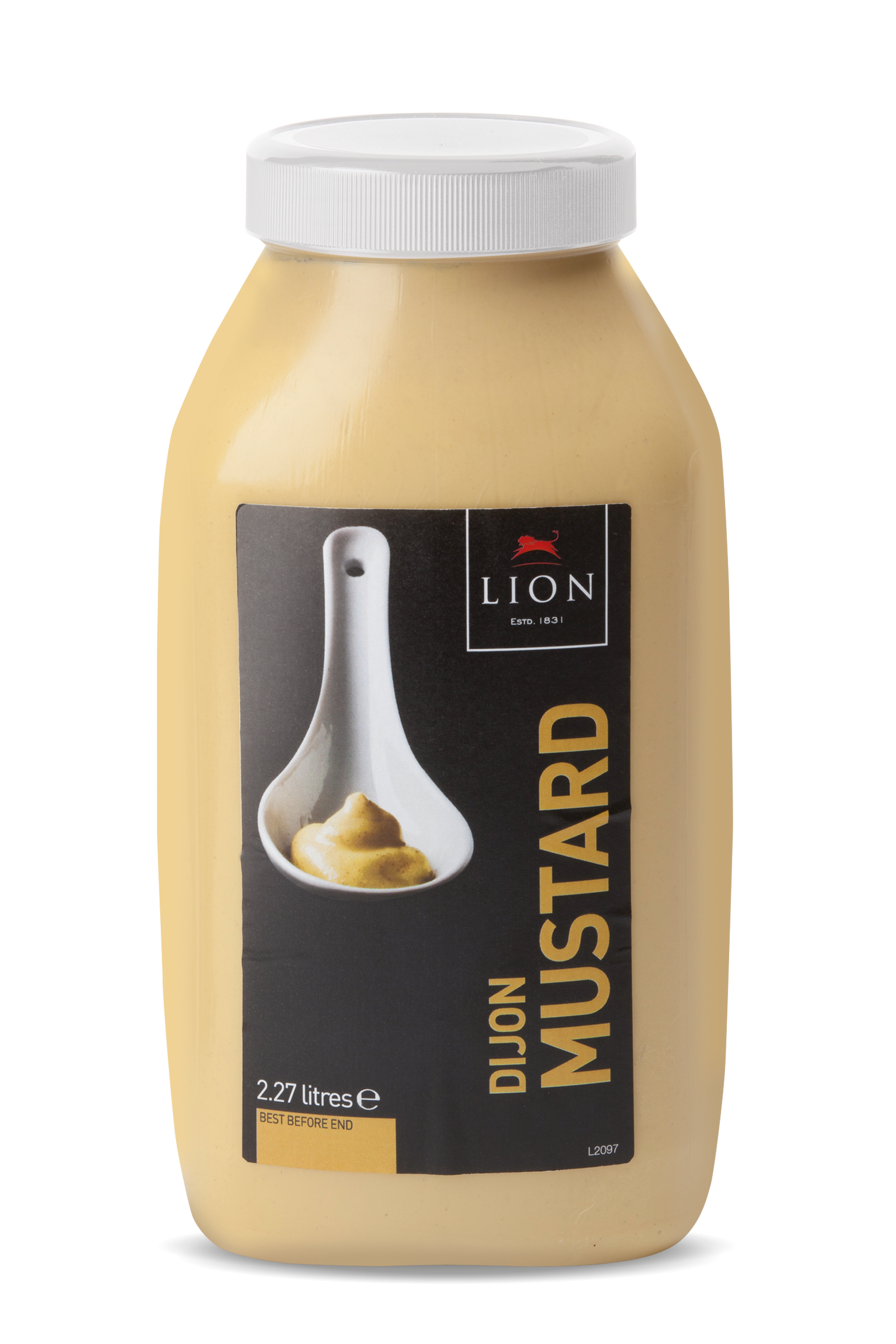 Lion Dijon Mustard 2 27 L White Lid