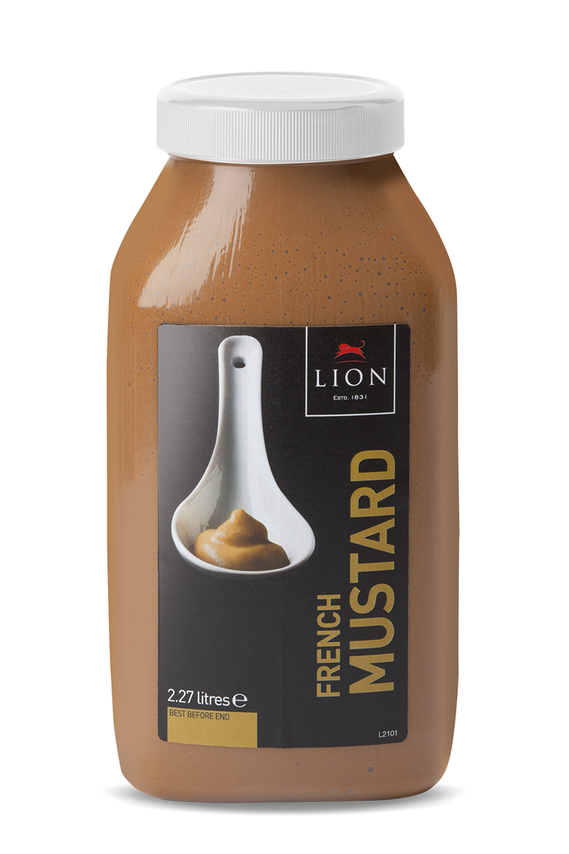 Lion French Mustard 2 27 L White Lid