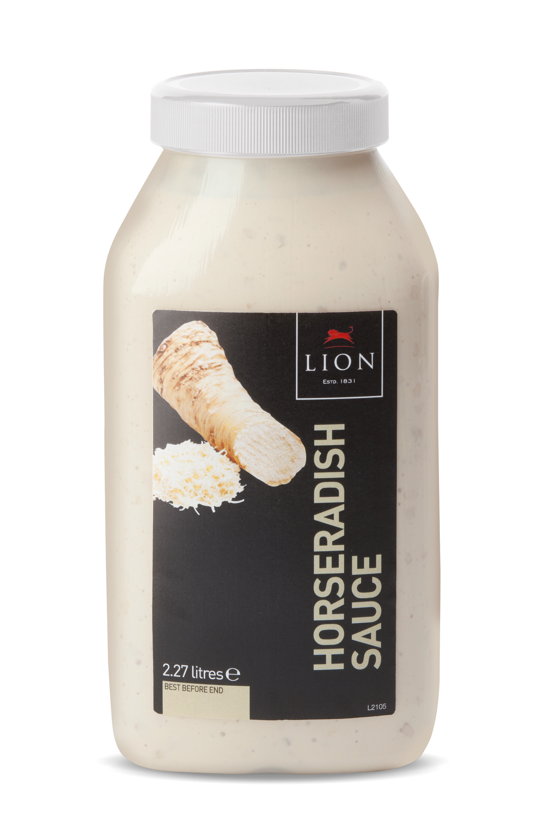 Lion Horseradish Sauce 2 27 L White Lid