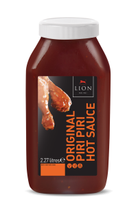 Lion Original Piri Piri Hot Sauce 2 27 L White Lid