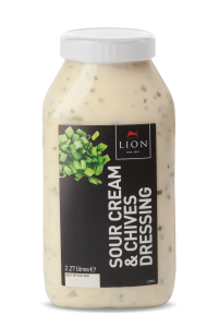 Lion Sour Cream Chives Dressing 2 27 L White Lid