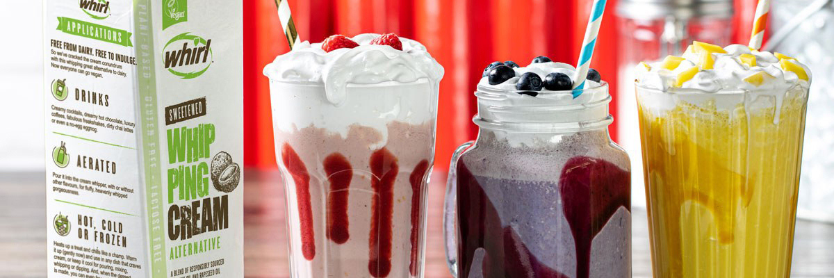 Whirl milkshakes